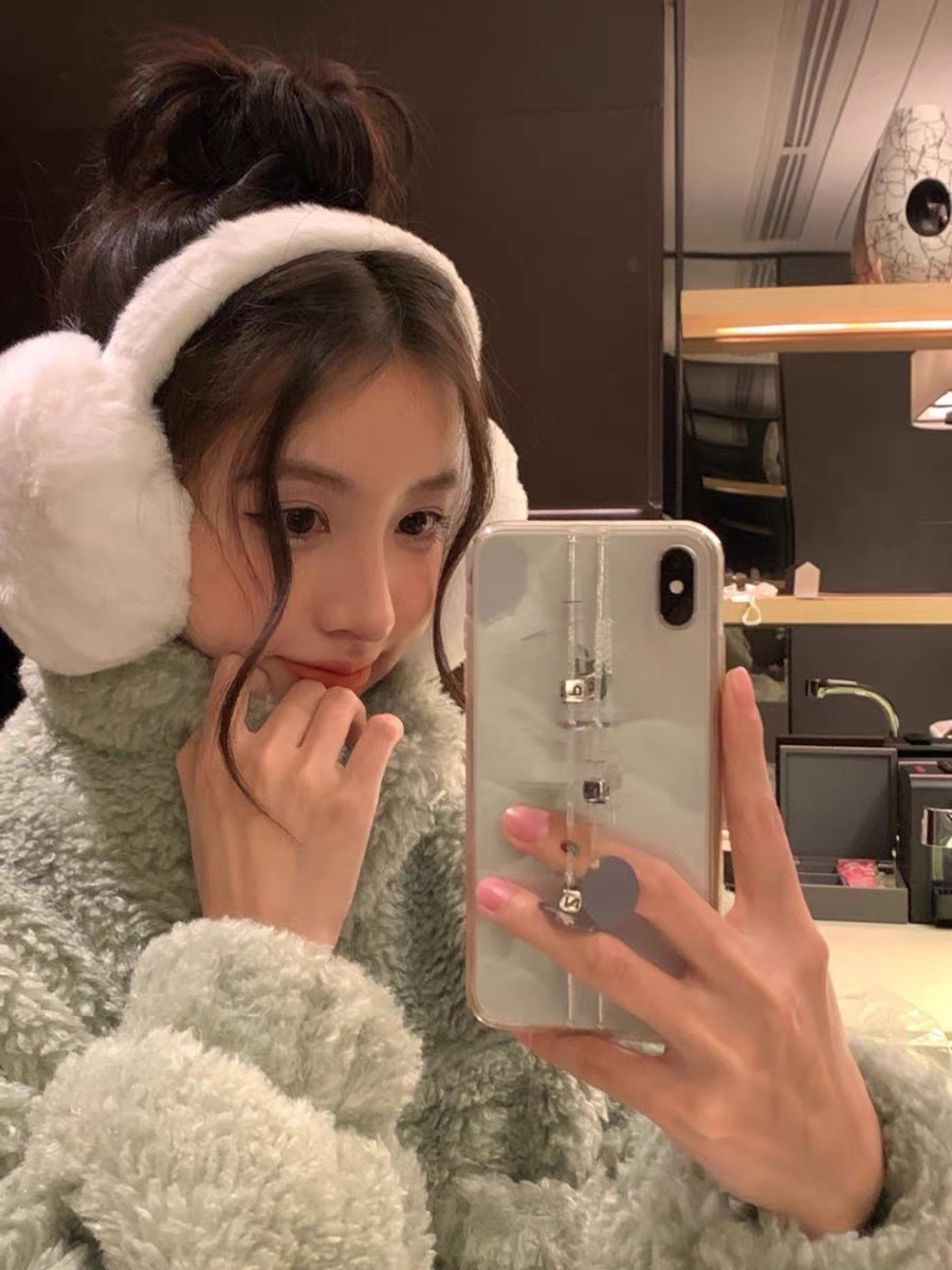 韓版重磅兔毛耳罩/三色/防風/保暖/秋冬