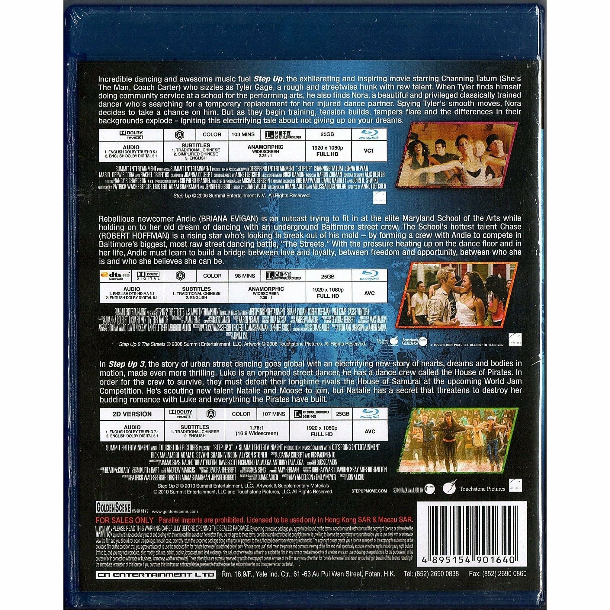 舞出真我1-3集珍藏套裝 (Blu-ray) [訂貨]