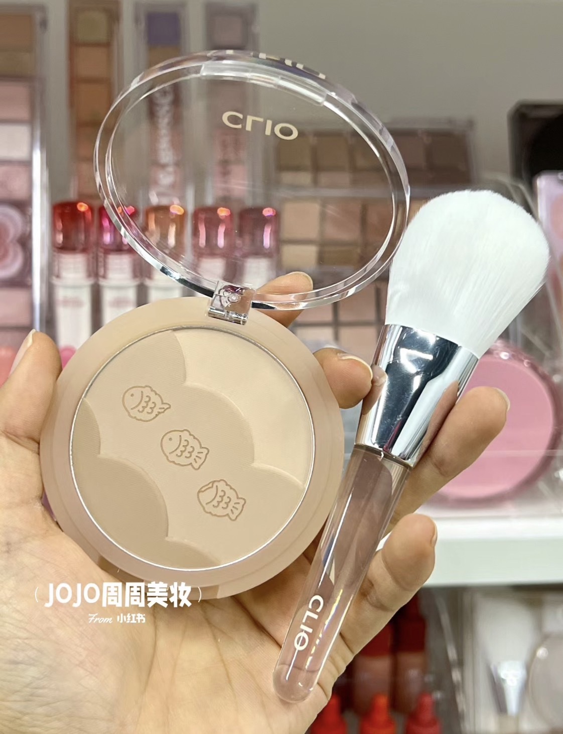 📦預購 CLIO-新款鯛魚燒 修容刷具套組（共兩色）