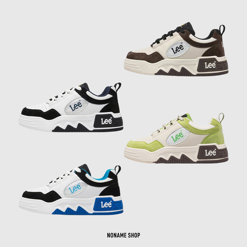 LEE 厚底 鋸齒 麵包鞋 休閒鞋 四色 (男款)