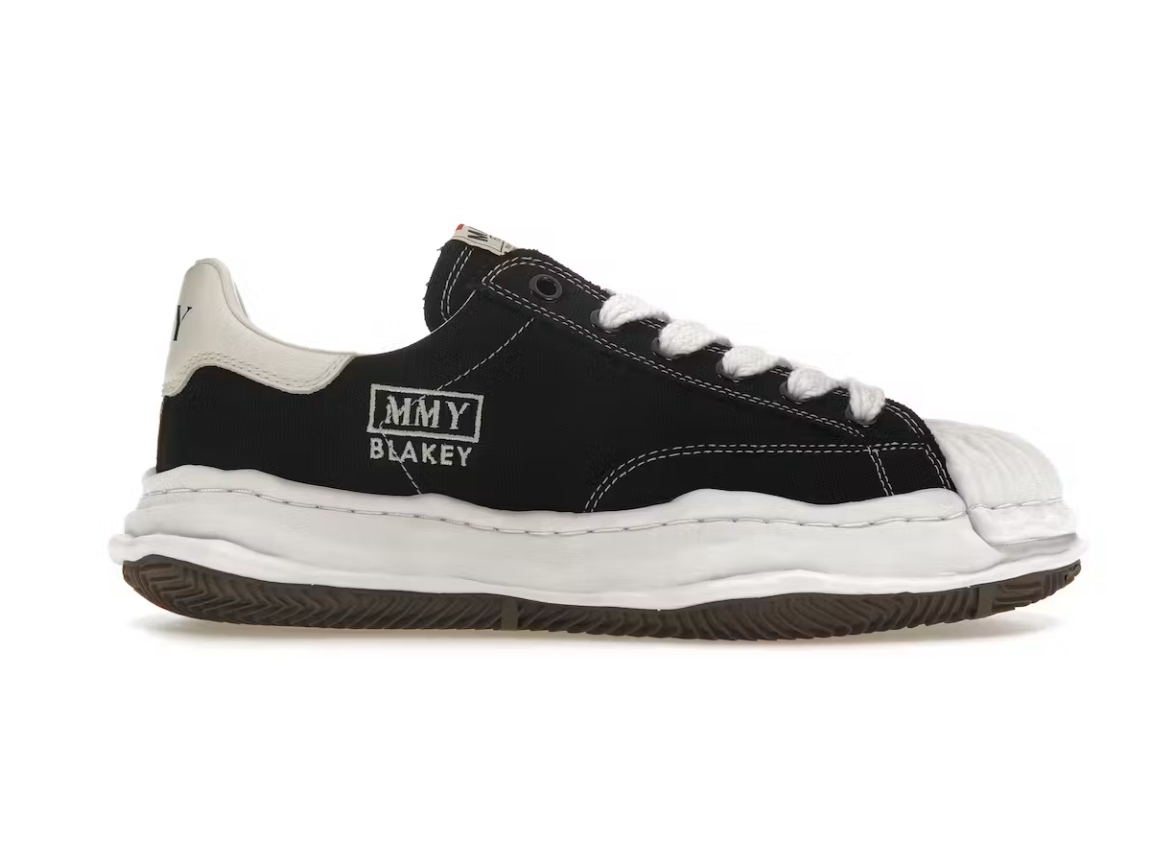 Mihara yasuhiro blakey og sole canvas low black
