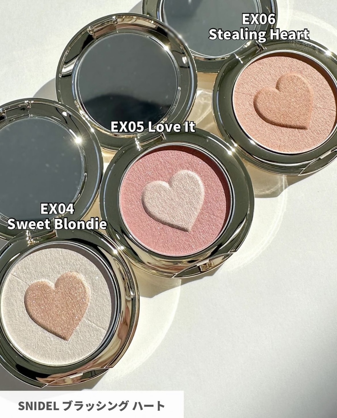 [限定] SNIDEL BEAUTY Blushing Heart 高光胭脂