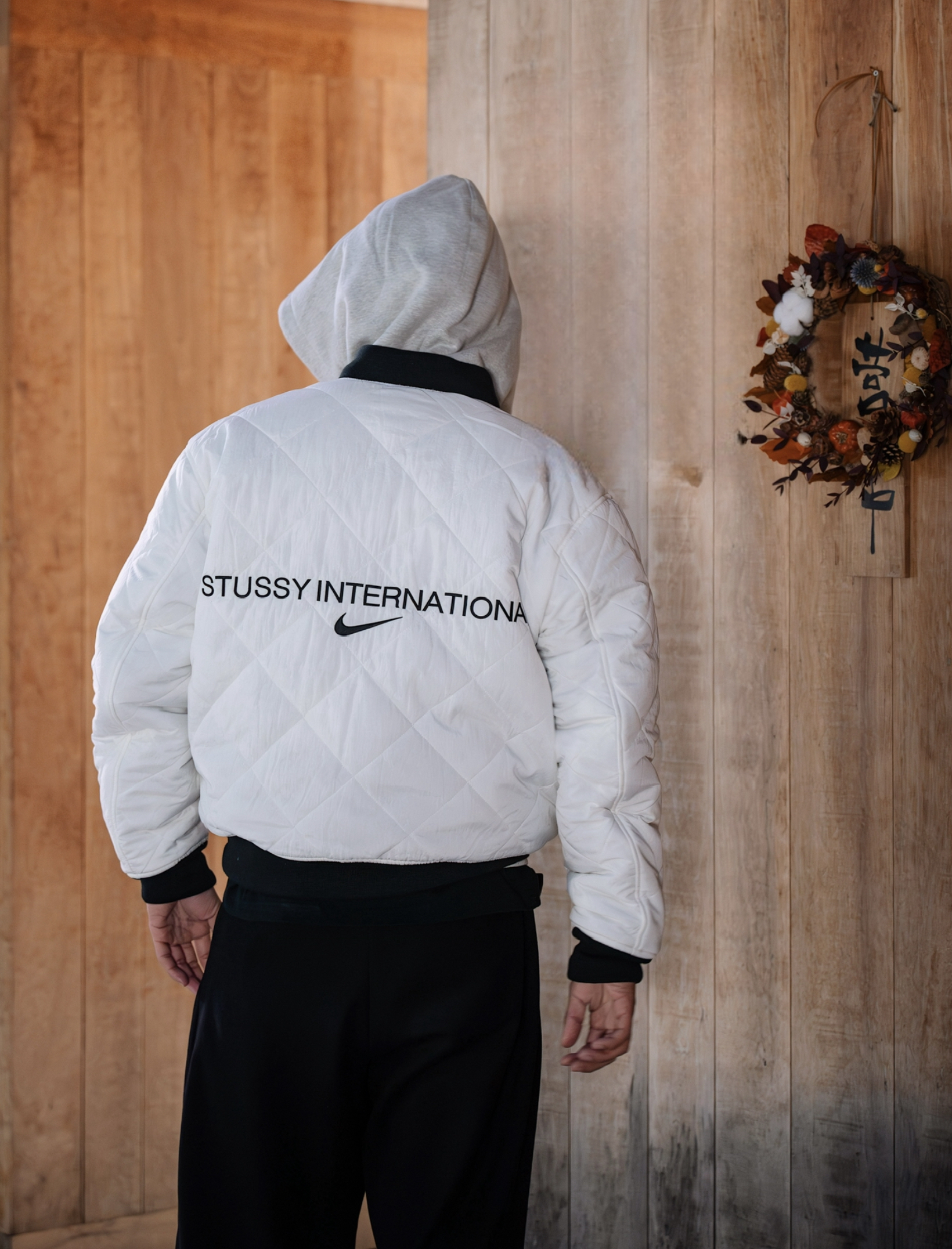 Nike x Stussy - Reversible Jacket - Black