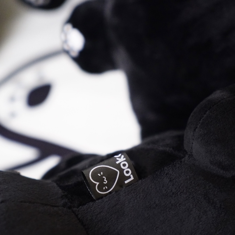 黑炭貓帕吉實體化 可愛貓咪娃娃