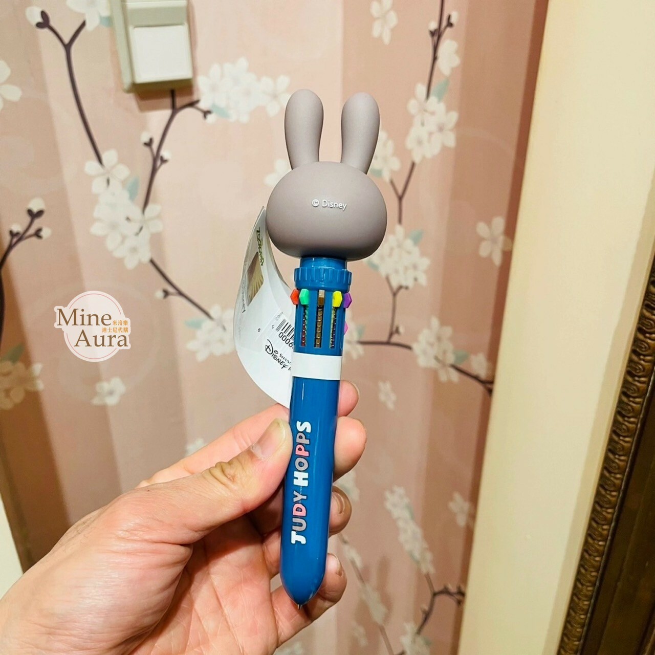 哈茱蒂 Judy 兔 大頭 造型 多色 圓珠筆 動物方城市 Zootopia -上海迪士尼樂園