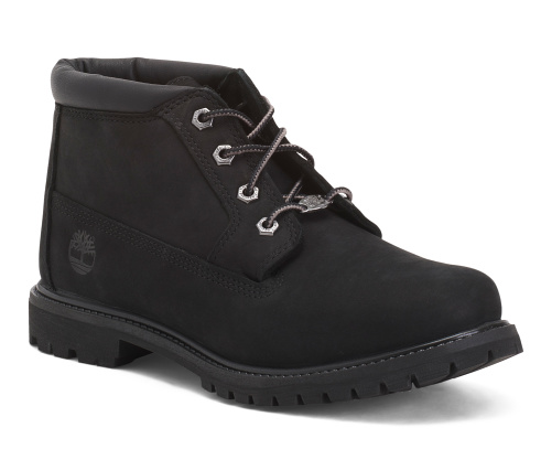【預購】Timberland F122653 女裝防水Chukka短靴(黑色)