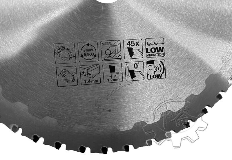 ＊中崙五金【附發票】牧田 E-12918 圓鋸機切鐵鋸片185*1.4*45T*20mm 適用4131 4130N