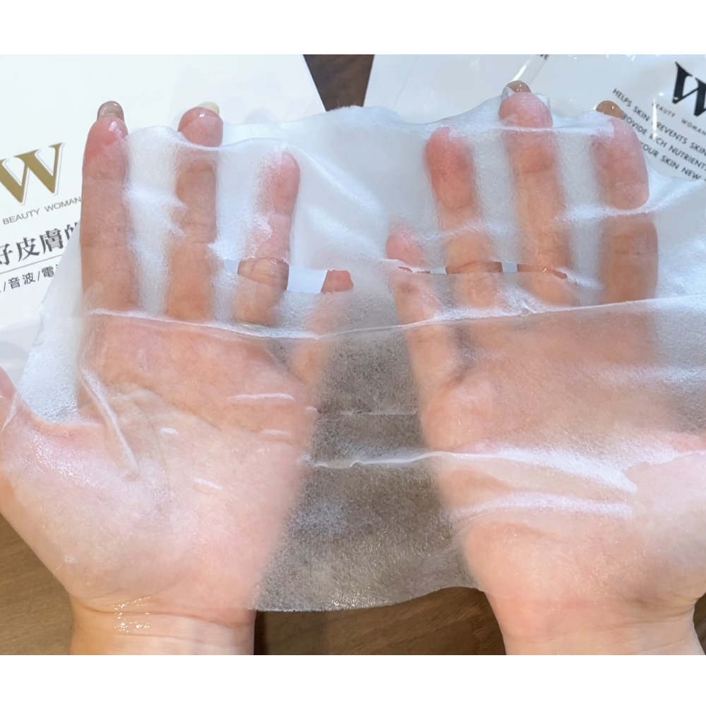 激光煥白亮膚膠原面膜