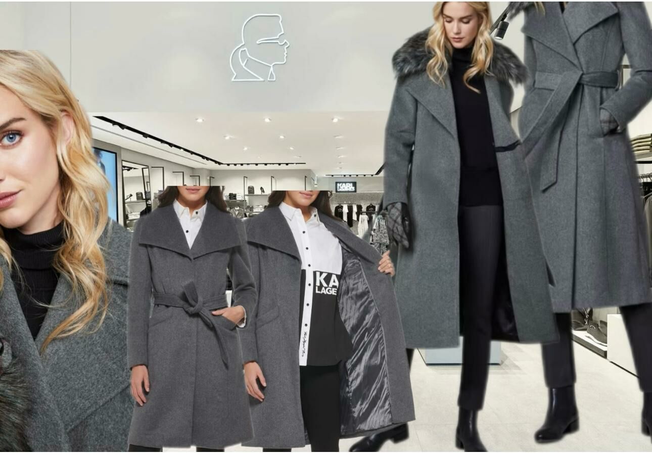 【預購】Karl Lagerfeld  K122694 羊毛長外套