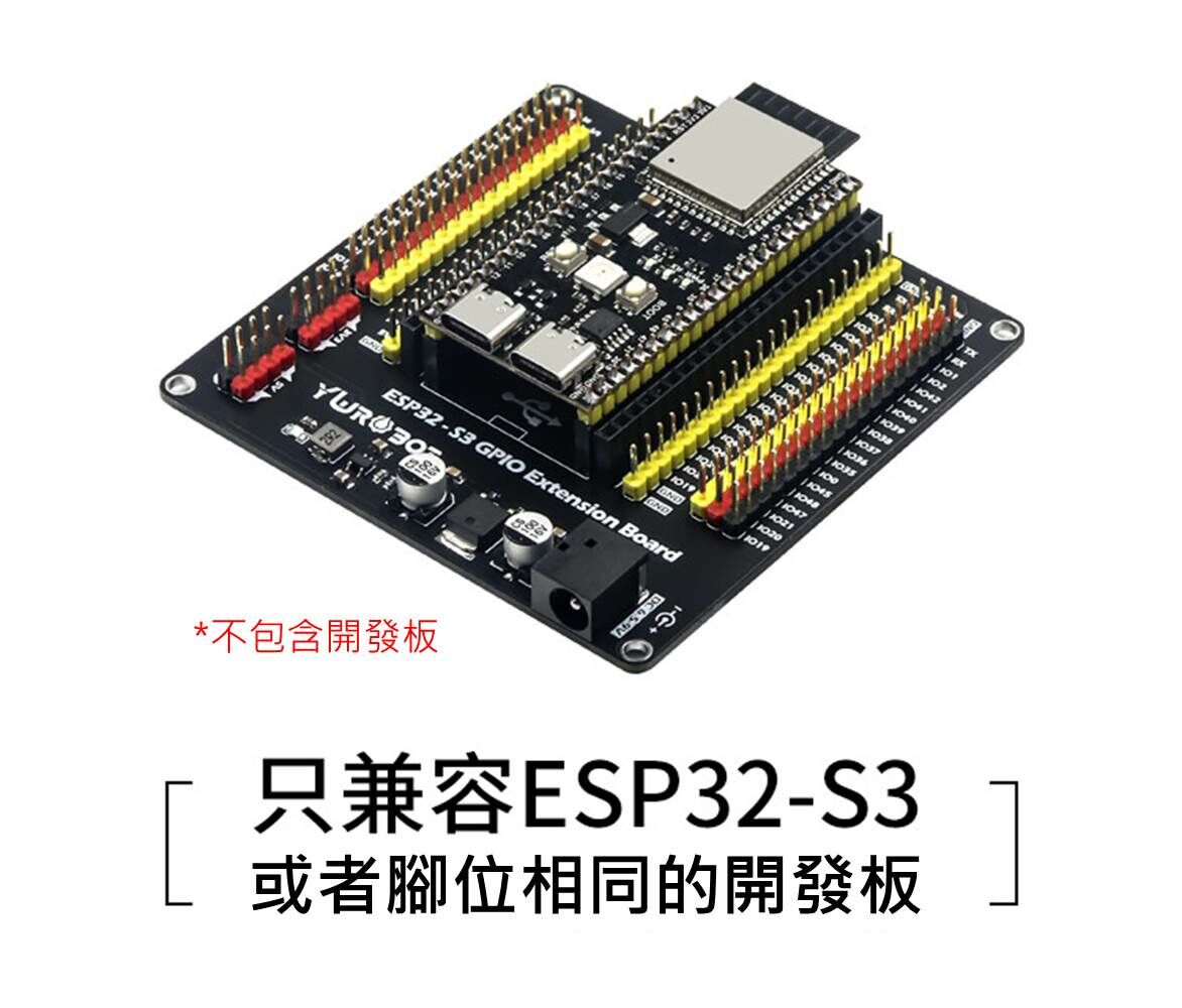 ESP32擴充板兼容ESP32-S3(物聯網開發板)
