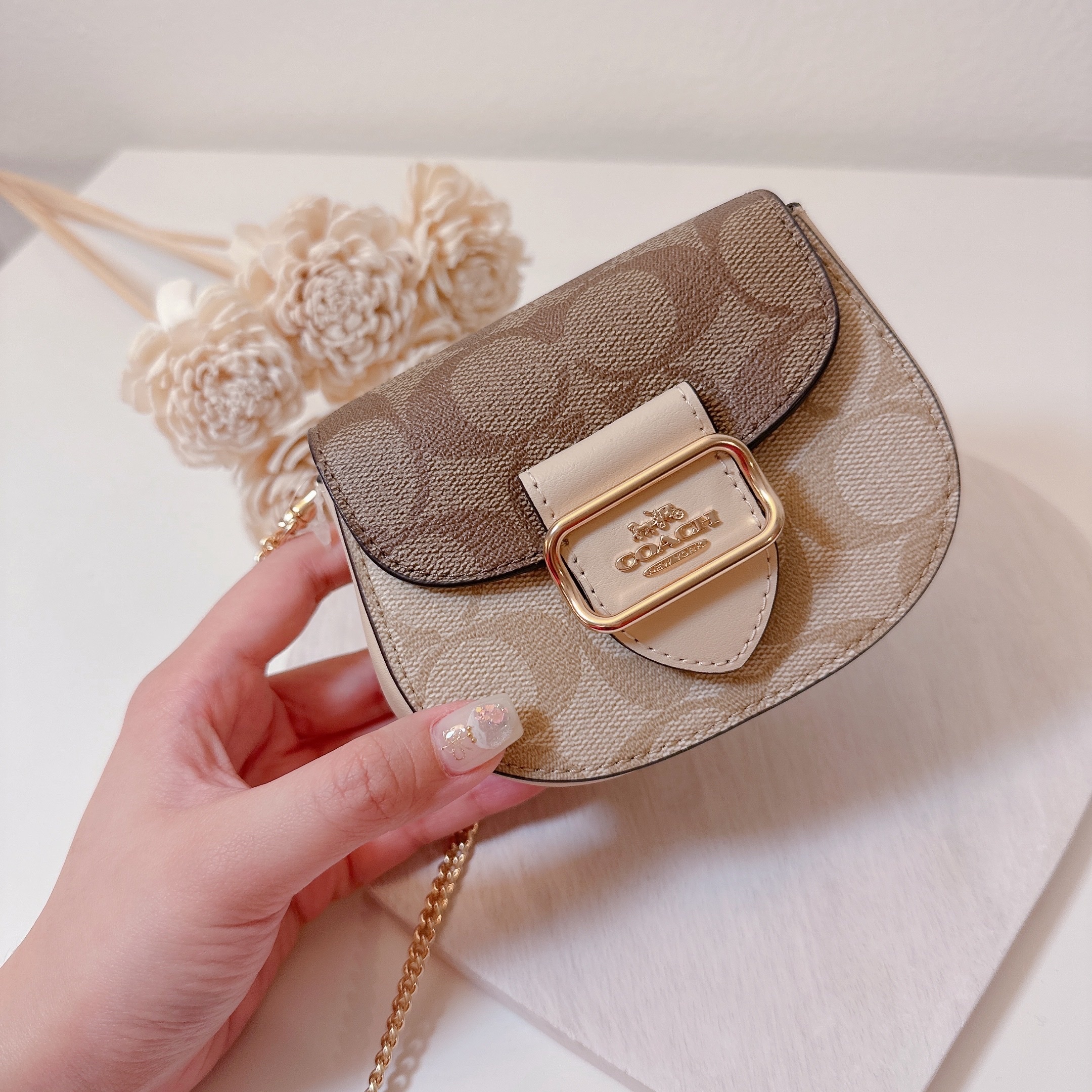 [美國現貨] Coach Morgan Card Case With Chain