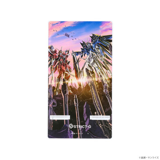 Pbandai 預訂2024/2月 STRICT-G『機動戦士ガンダムSEED FREEDOM』メカビジュアル アクリルスタンド