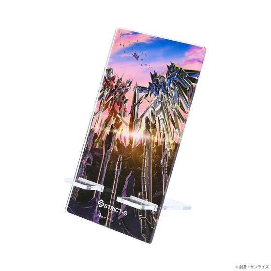 Pbandai 預訂2024/2月 STRICT-G『機動戦士ガンダムSEED FREEDOM』メカビジュアル アクリルスタンド
