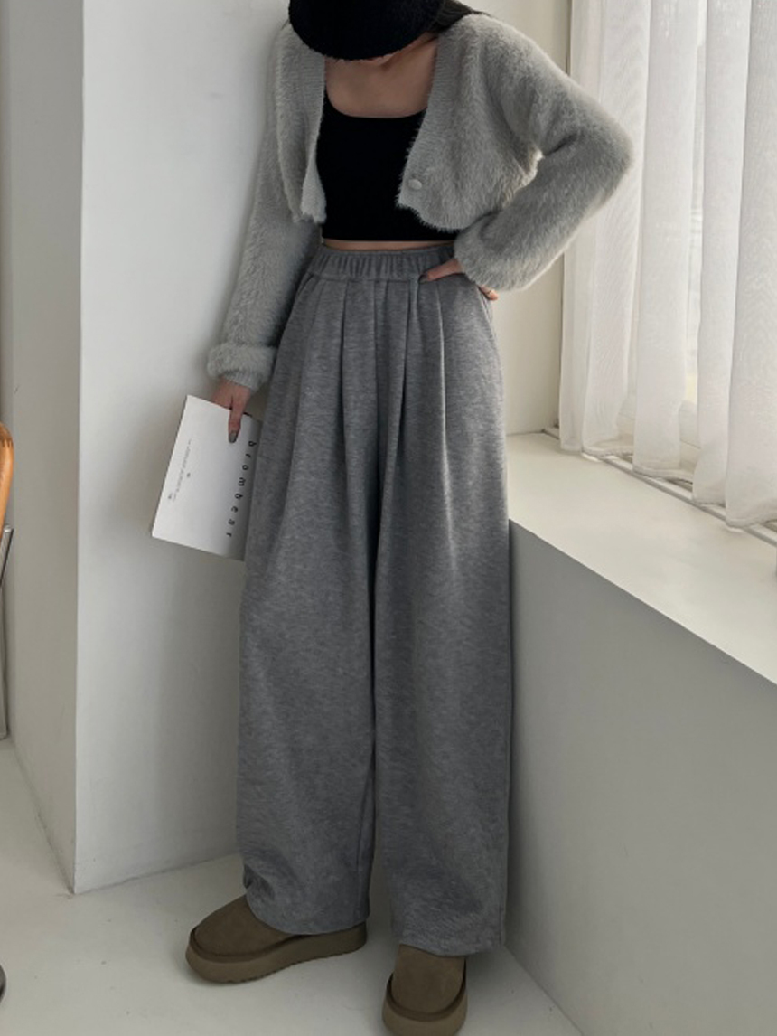 羚羊絨落地山茶褲*3色