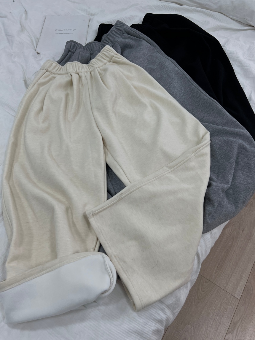 羚羊絨落地山茶褲*3色