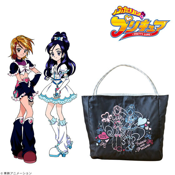 Pbandai 預訂2024/2月 ONOFFYFREE×ふたりはプリキュア 刺繍バッグ