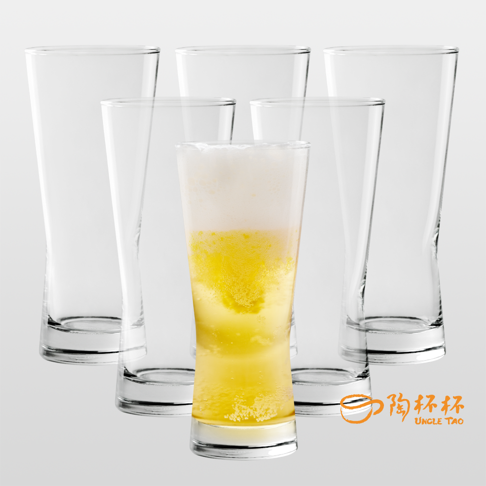 大都會啤酒杯 400cc 2/6入組 調酒杯 特調 飲料杯 玻璃杯 啤酒杯 【陶杯杯瓷器】餐具餐盤 碗盤杯筷 台灣現貨