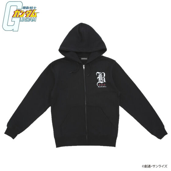 Pbandai預訂2024/2月 機動戦士ガンダム ドムイラスト 黒い三連星シリーズ ジップパーカー