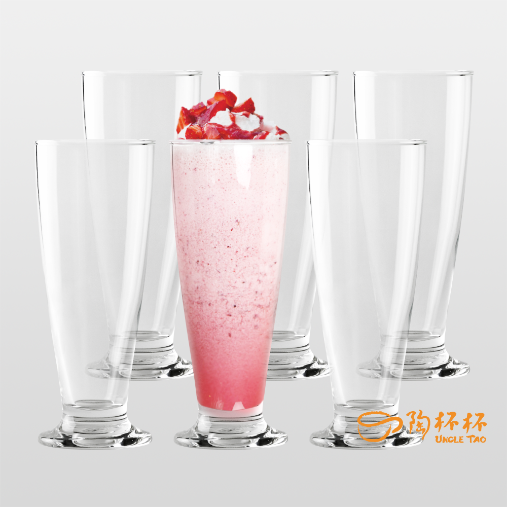 泰勒奶昔杯 395cc 2/6入組 調酒杯 特調 飲料杯 玻璃杯 聖代杯 【陶杯杯瓷器】餐具餐盤 碗盤杯筷 台灣現貨