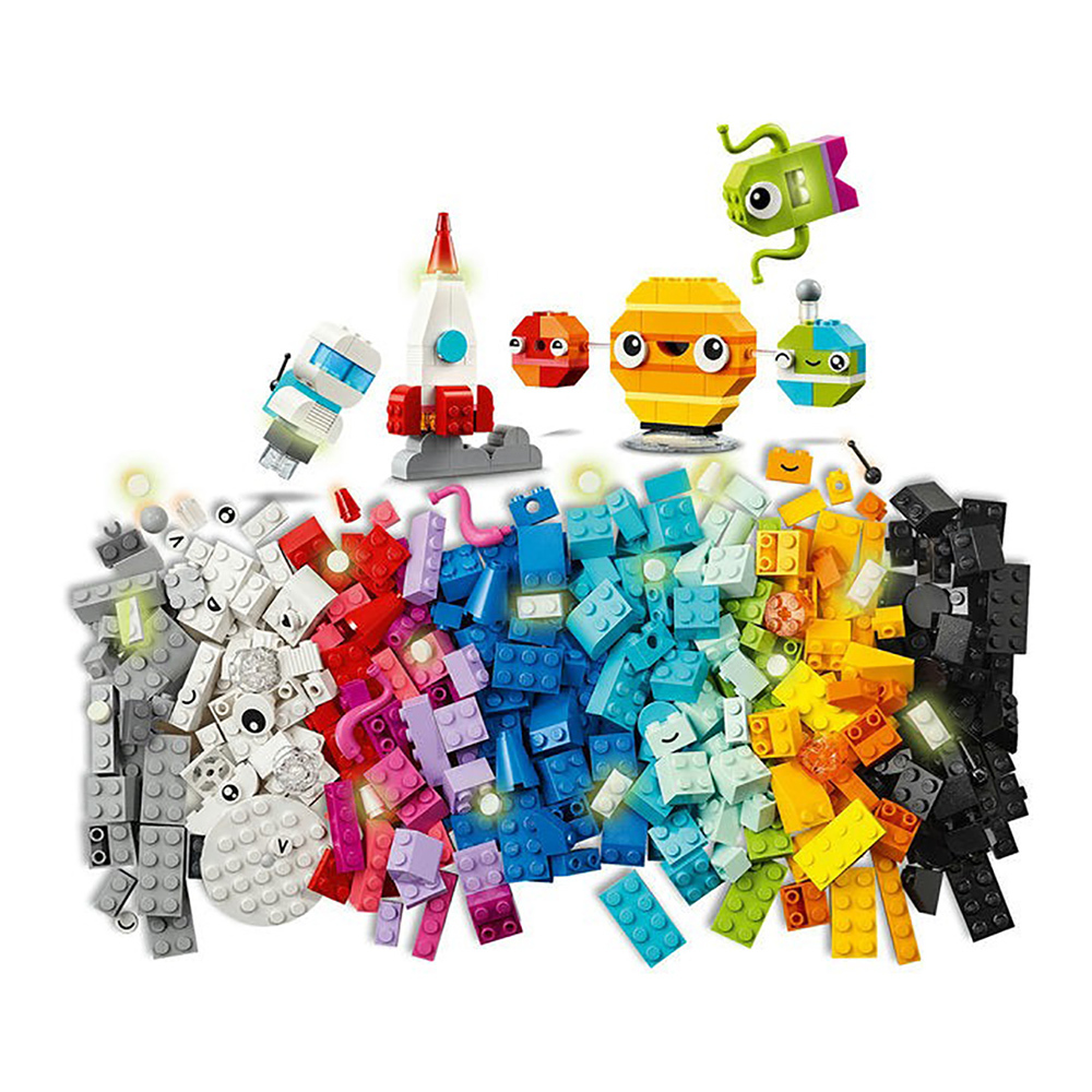 樂高積木 LEGO《 LT 11037 》Classic 經典基本顆粒系列 - 創意太空星球