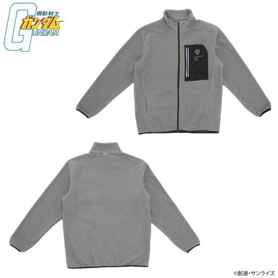 Pbandai 預訂 2024/2月 機動戦士ガンダム リフレクタープリント フリースジャケット ジオン公国軍