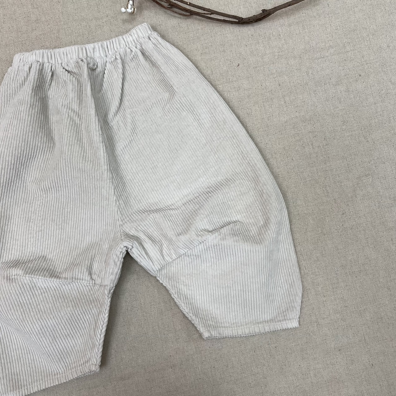 CUCULAB  米色燈芯絨氣球褲 PEPPINO VELLUTO COSTINA BETON