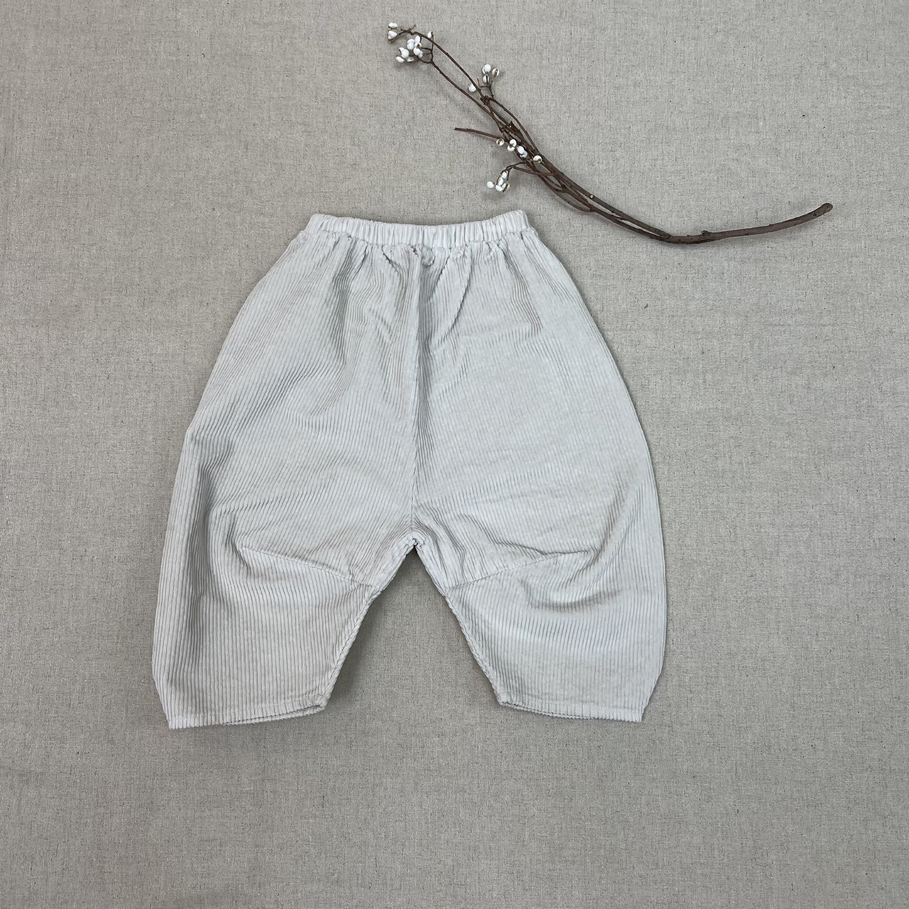 CUCULAB  米色燈芯絨氣球褲 PEPPINO VELLUTO COSTINA BETON