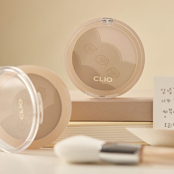 Clio 三色修容餅