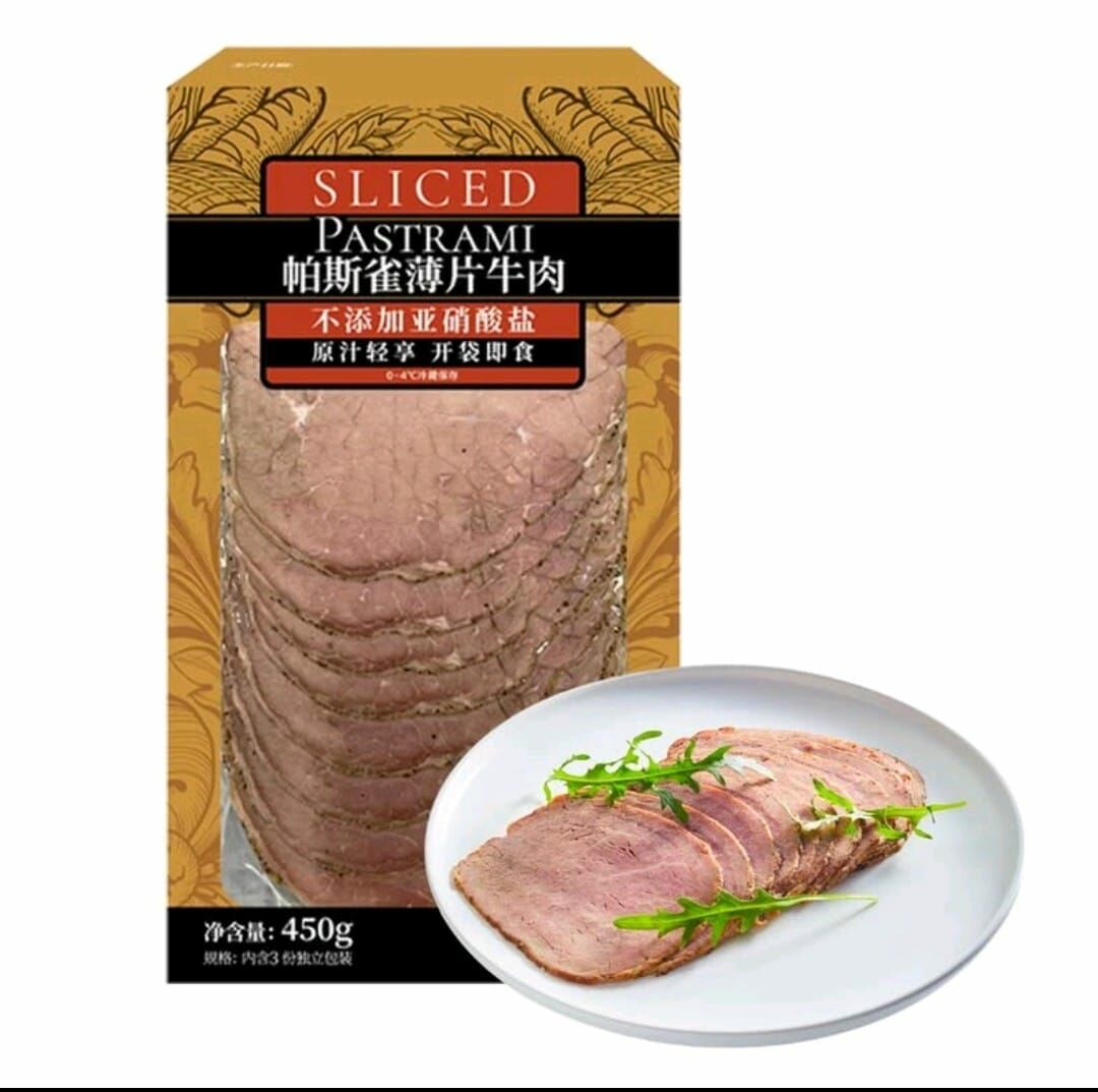 [Sam's Club] USDA 薄片牛肉 450g, 3包裝
