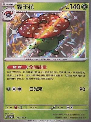 SV4aF 193/190 霸王花