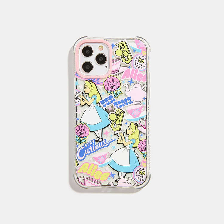 Disney x Skinnydip︱愛麗絲夢遊仙境下午茶 iPhone 15 Pro 避震手機殼