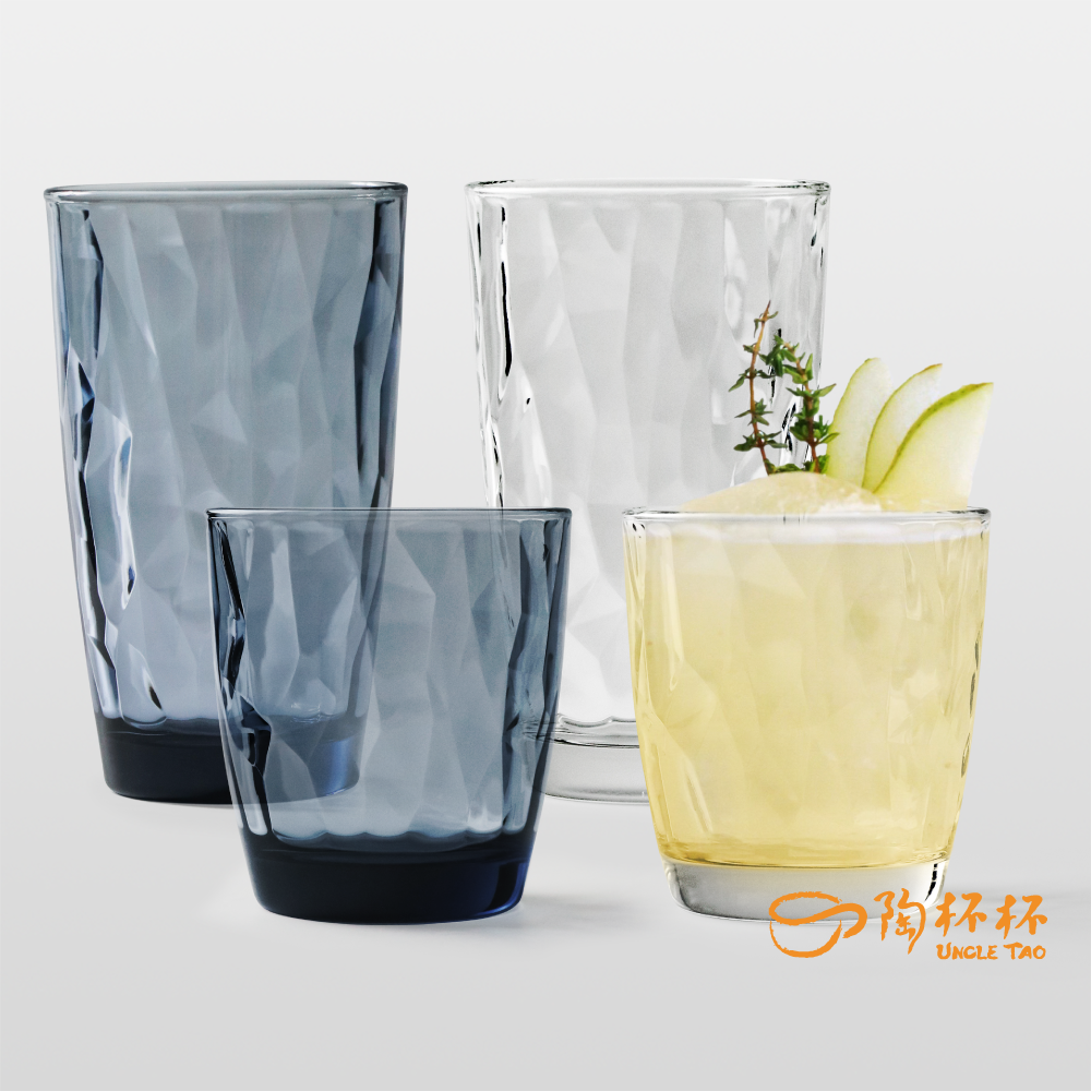 鑽石水杯/飲料杯 305/470cc 2/6入組 調酒杯 特調 飲料杯 玻璃杯 【陶杯杯瓷器】餐具餐盤 碗盤杯筷 台灣現貨