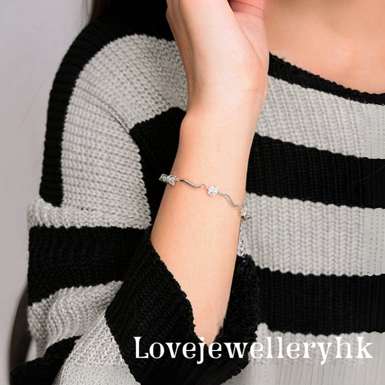 莫桑鑽時尚手鍊    B3C010