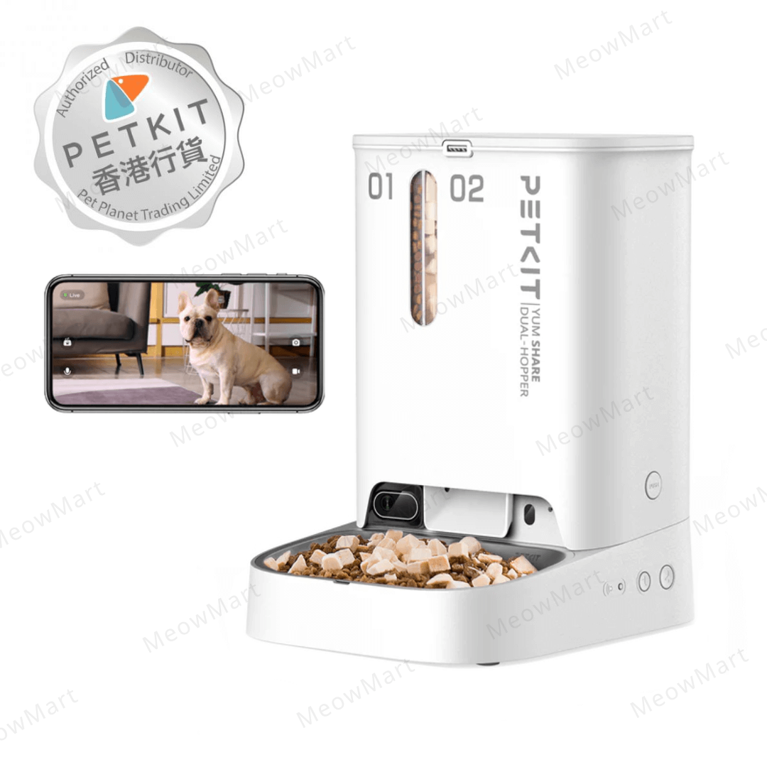 Petkit Gemini 智能餵食器 (鏡頭版/實時影像)