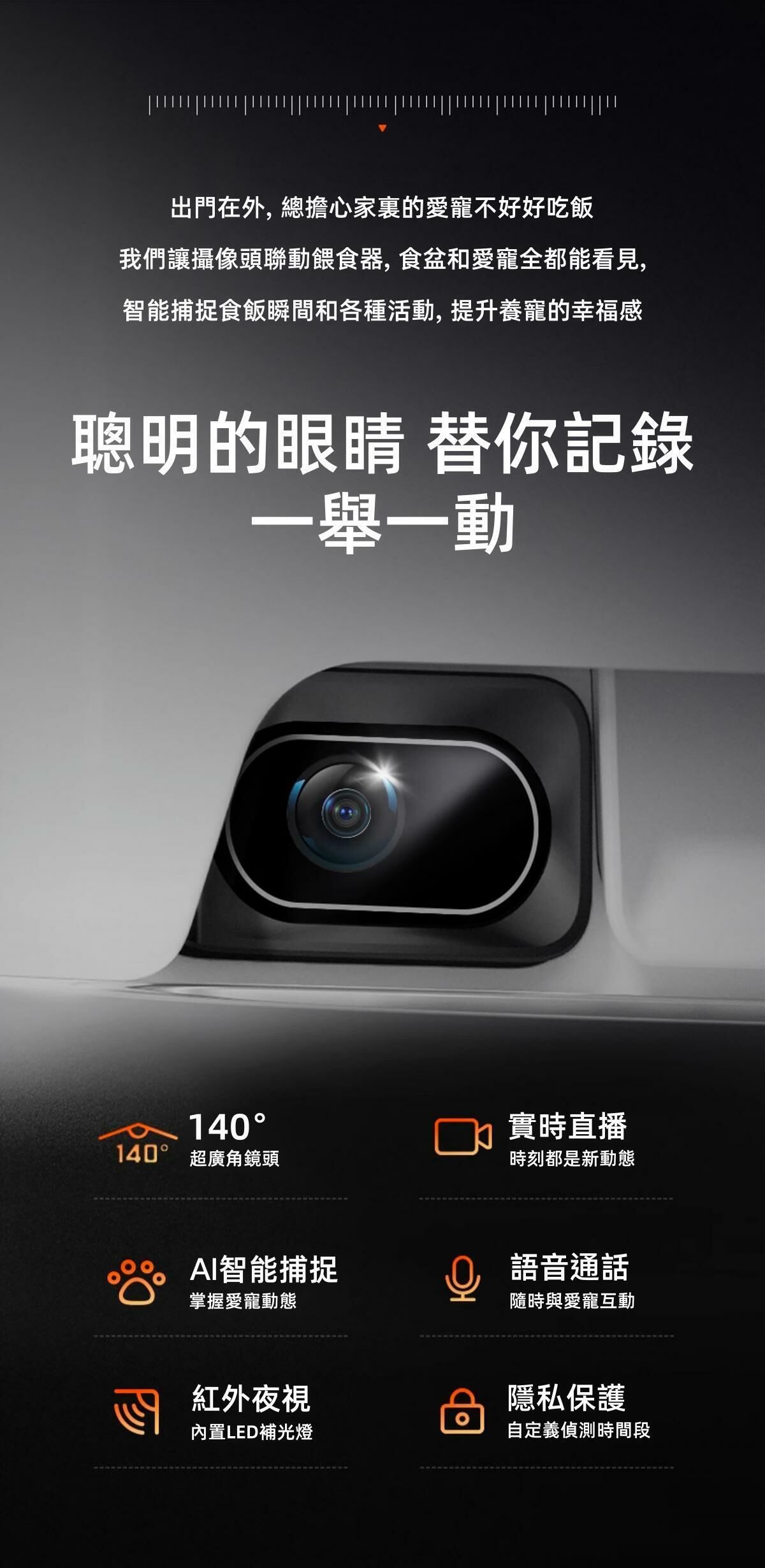 PETKIT Yumshare Gemini 智能餵食器 (鏡頭版 / 實時影像)