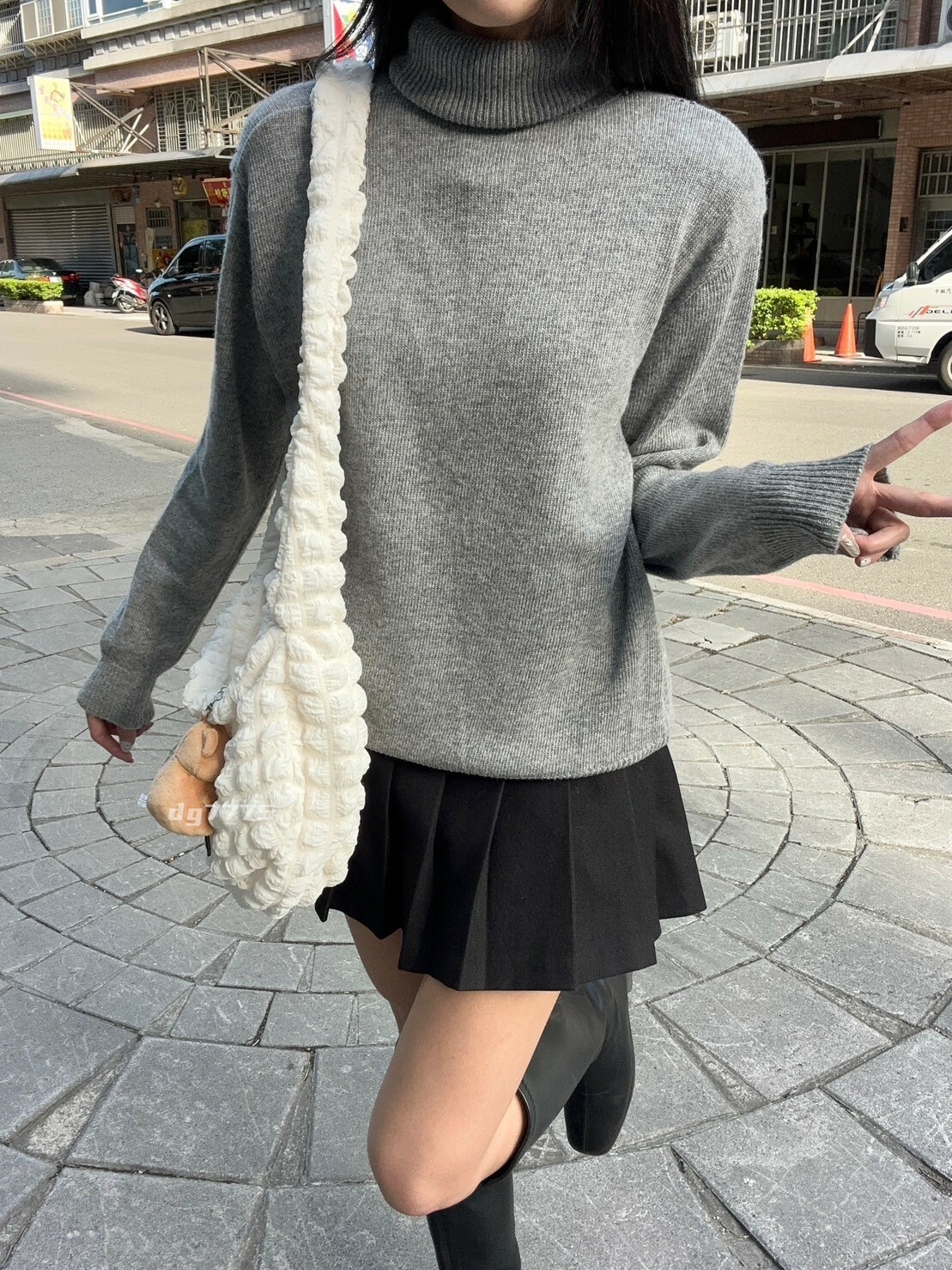 #現貨出清 正韓 針織羊毛高領毛衣