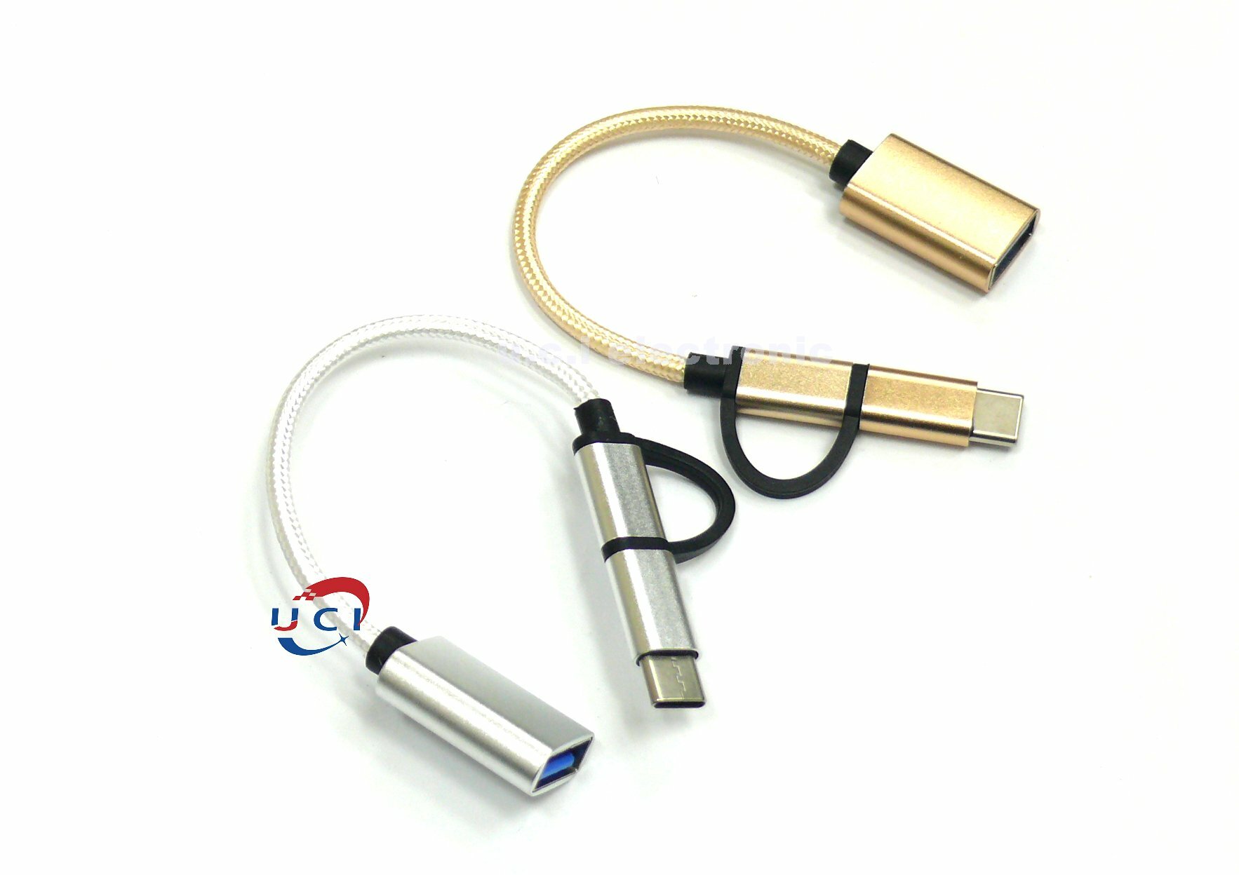 【UCI電子】(E-6) OTG轉換器轉接頭usb轉Type-c安卓micro手機連接 資料轉接線