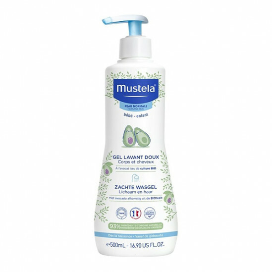 Mustela - 妙思樂 嬰兒牛油果洗髮沐浴露 500ml #SQ122301
