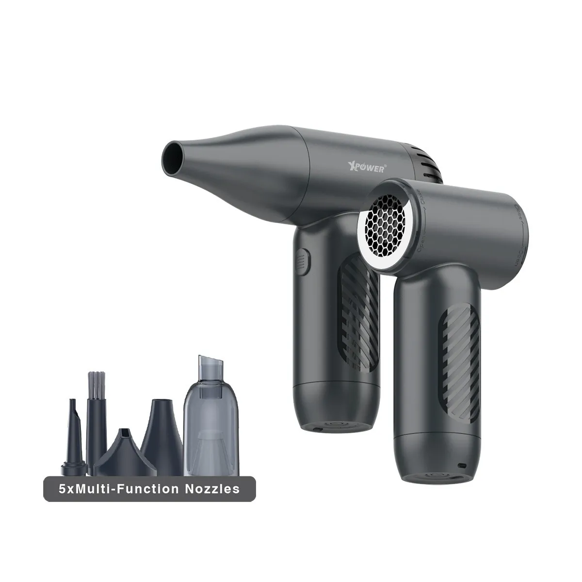 XPower  VC9‧4合1迷你無線吸塵‧抽真空‧風筒‧吹風機‧USB充電‧香港行貨,原廠6個月保養‧