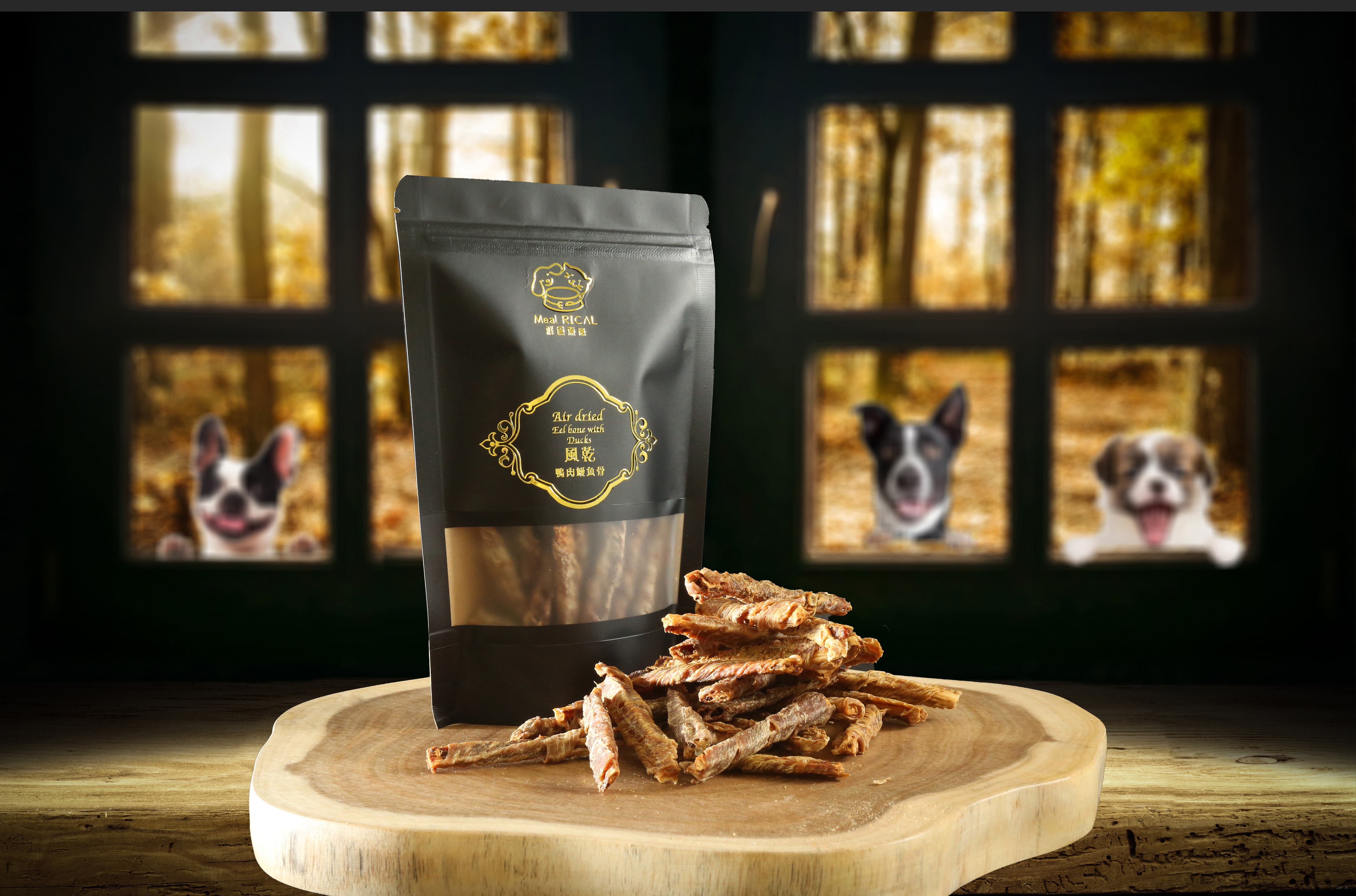 風乾鴨肉鰻魚骨