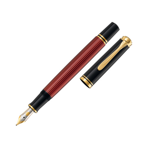 PELIKAN 百利金 M400鋼筆F尖-紅色