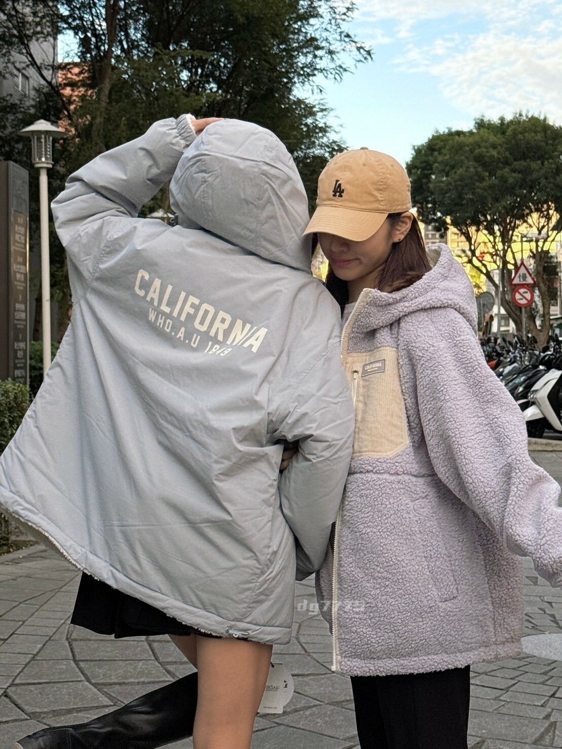 #現貨  WHO.A.U 雙面羊羔毛外套 長方形標