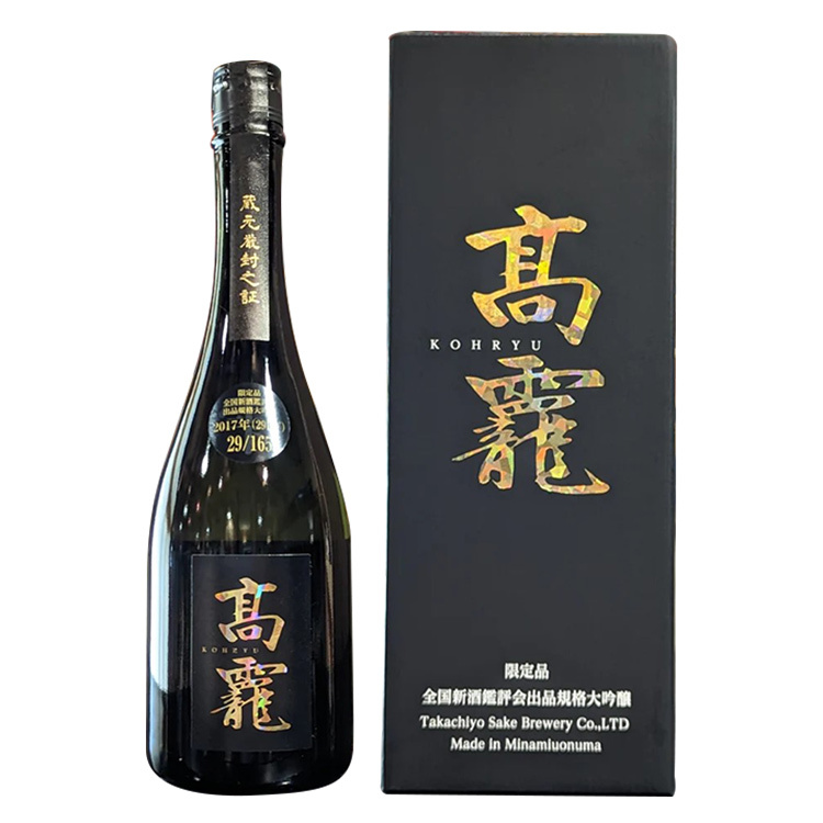 高千代155周年記念酒髙龗鑑評會出品規格大吟釀長期低温貯藏酒