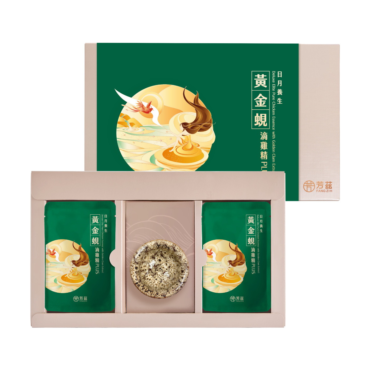 芳茲黃金蜆滴雞精PLUS+ (常溫) -禮盒款 6包/盒