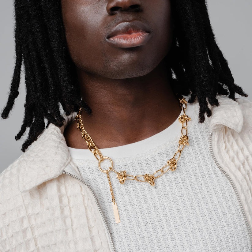 【預購】 Vitaly Design Knot | 繩結項鍊 金