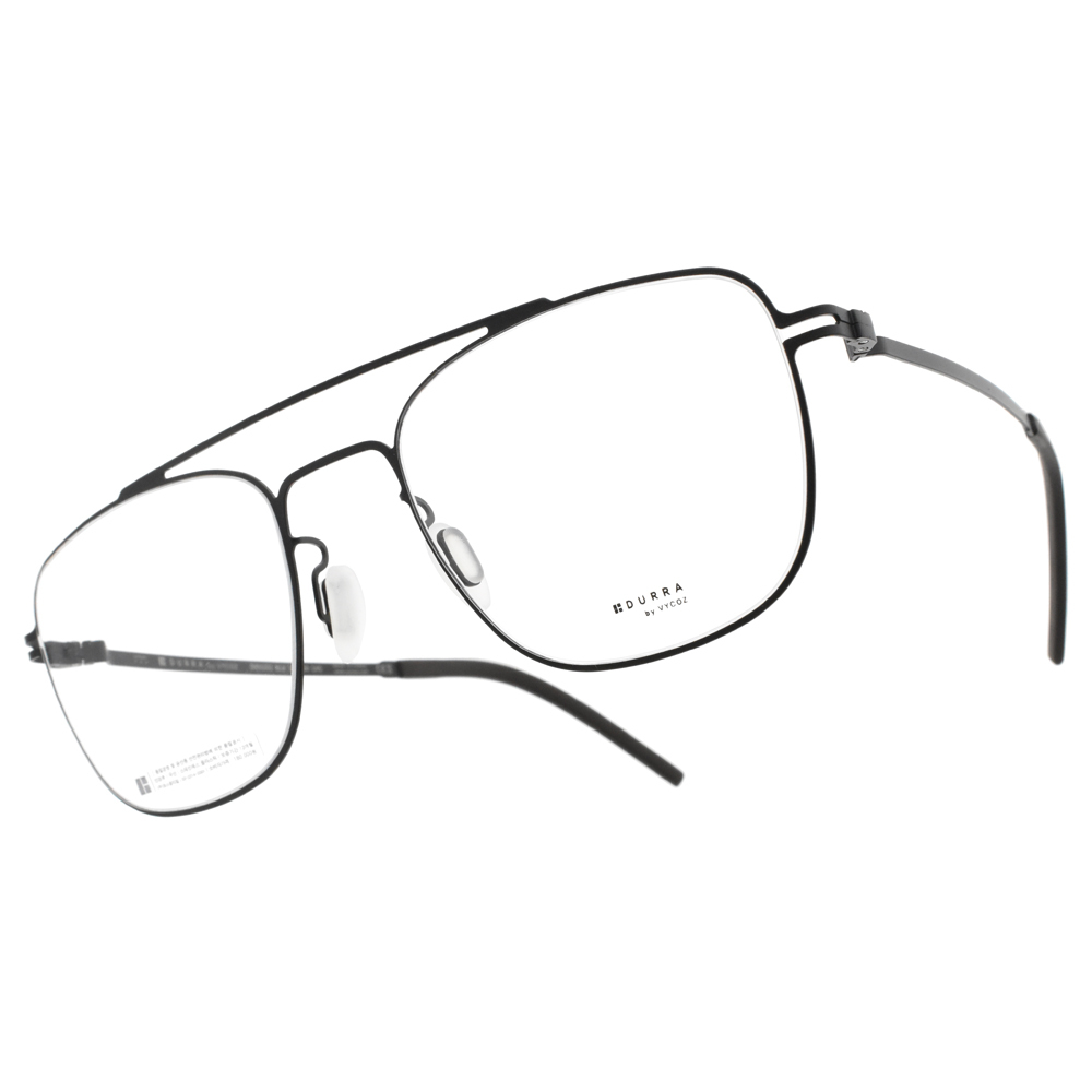 【VYCOZ】DR9201 (三色) 雙槓飛官框 - DURRA薄鋼系列