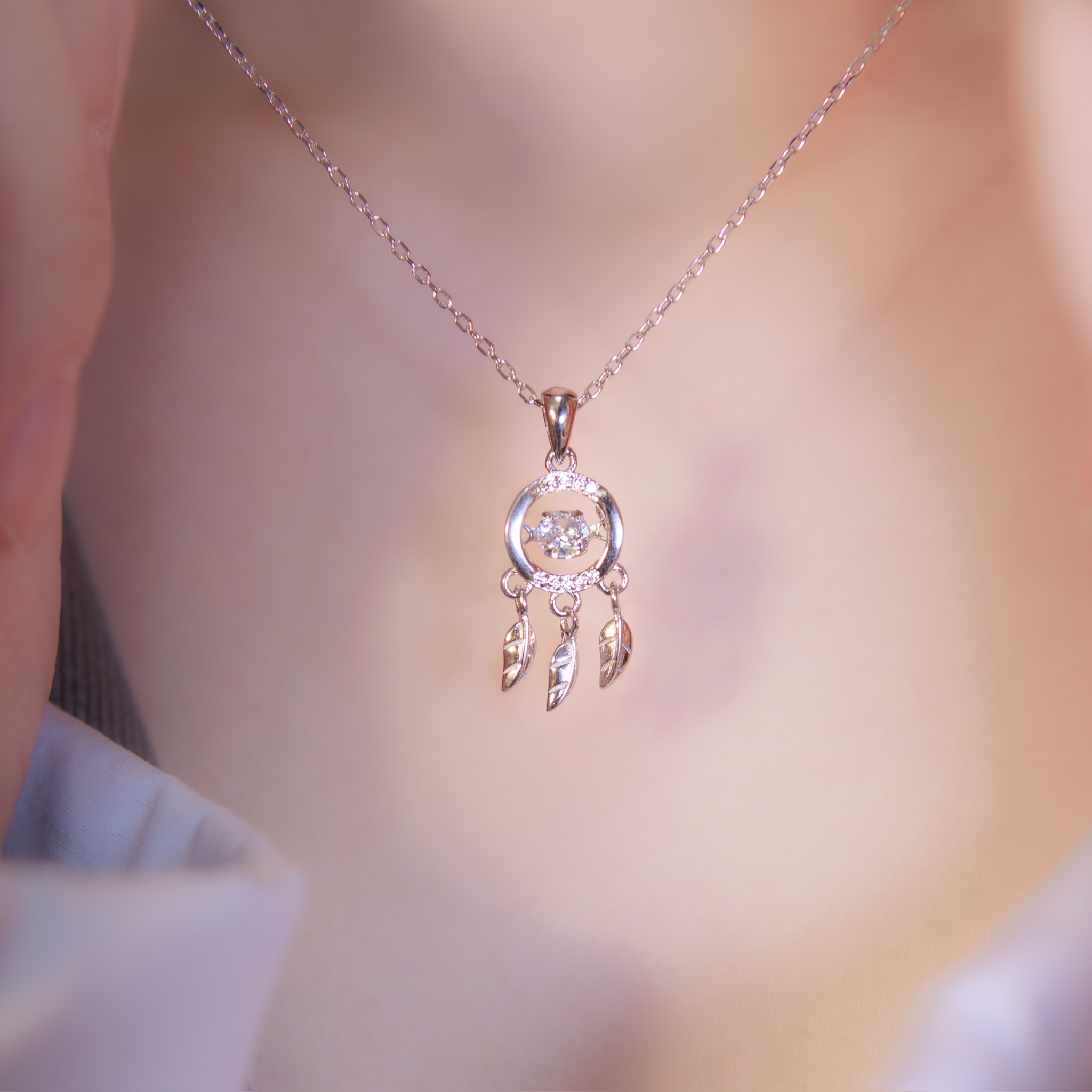 | 925銀丨懸浮小夢盪漾項鍊 | NE1019 |