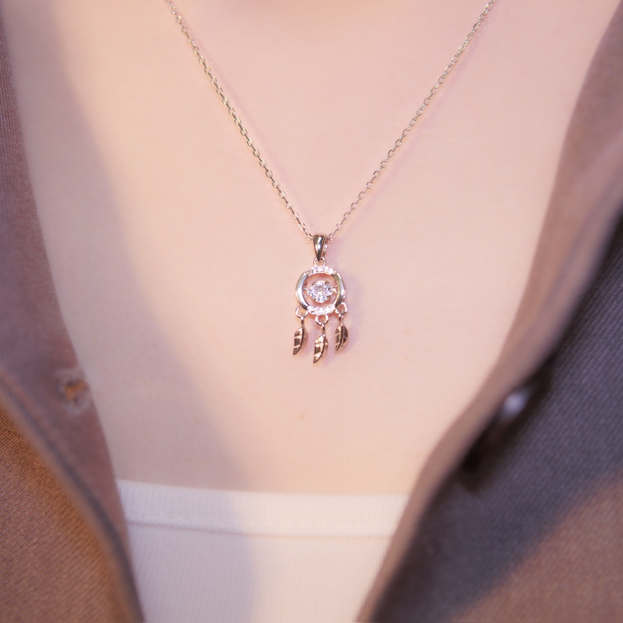 | 925銀丨懸浮小夢盪漾項鍊 | NE1019 |