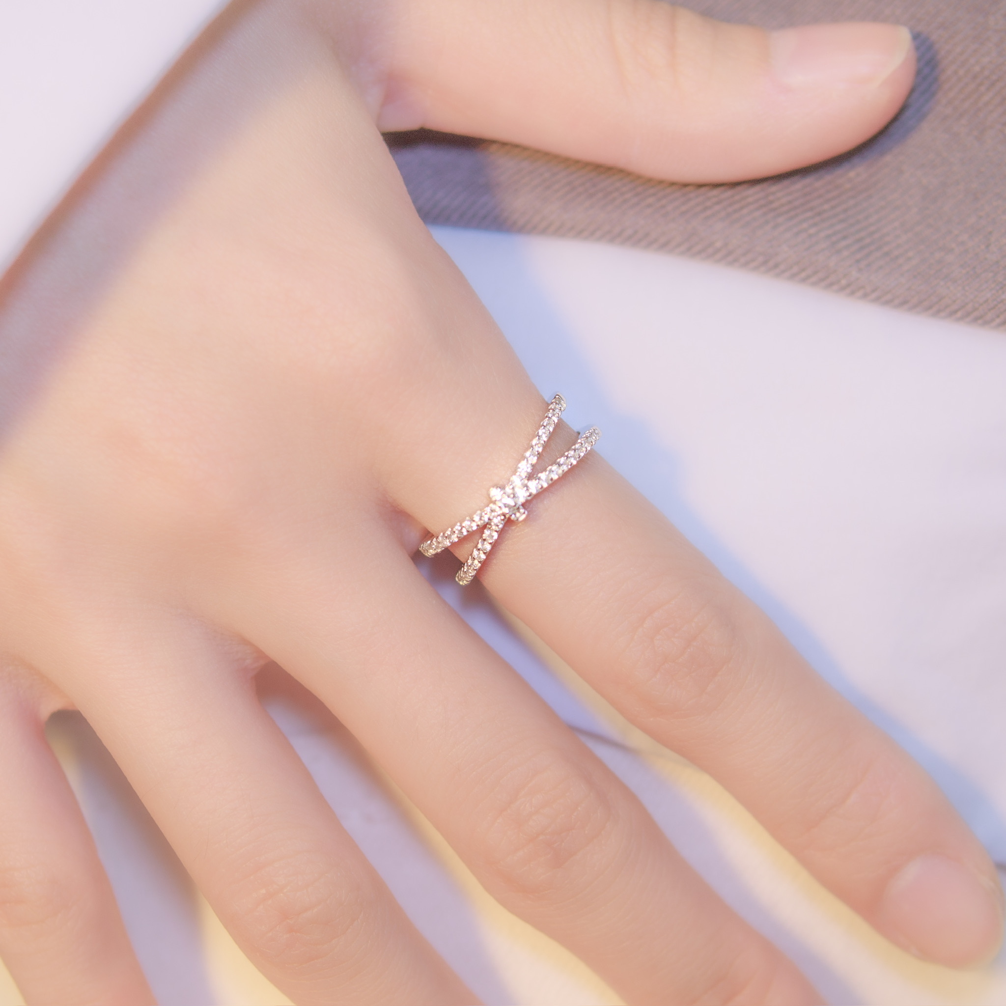 | 925 Silver | Destiny Bow Ring | RI0616 |