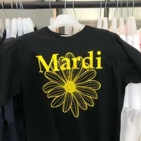 [S] MARDI TSHIRT FLOWERMARDI,BLACK YELLOW, MFK12JSS002BKYE00 (SMD16)